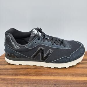 New Balance 515 Shoes Womens 9.5 B Black Suede Mesh Low Top Athletic Sneakers